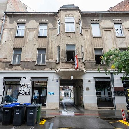 Modern Loft With Gallery In City Center Zagreb Exterior foto